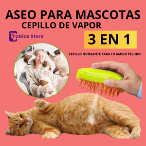 Cepillo de vapor para gatos